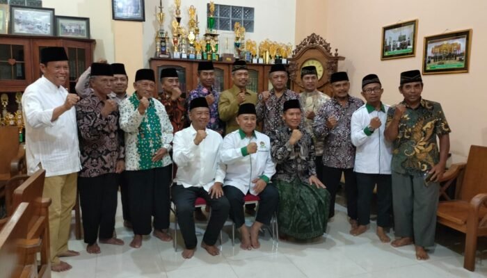 Paslon GABAH Gatut Sunu – Baharudin di sambut hangat DPD LDII Tulungagung.