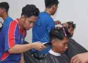 Lapas Kediri Siapkan Bekal Kemandirian, WBP Dapat Keterampilan Cukur Ala BarberShop