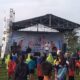 HUT PGRI ke-79 mengadakan Fun Run atau lari maraton di lapangan Jabon kecamatan Selopuro kabupaten Blitar