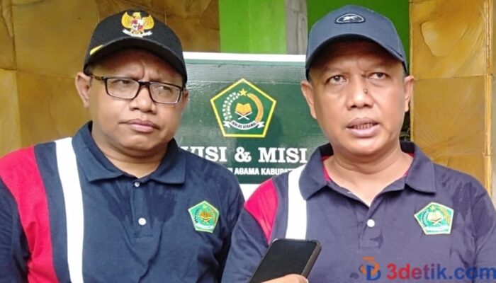 Kankemenag Sidoarjo Sambut HAB Kemenag ke-79 dengan Jalan Sehat Kerukunan Umat Beragama