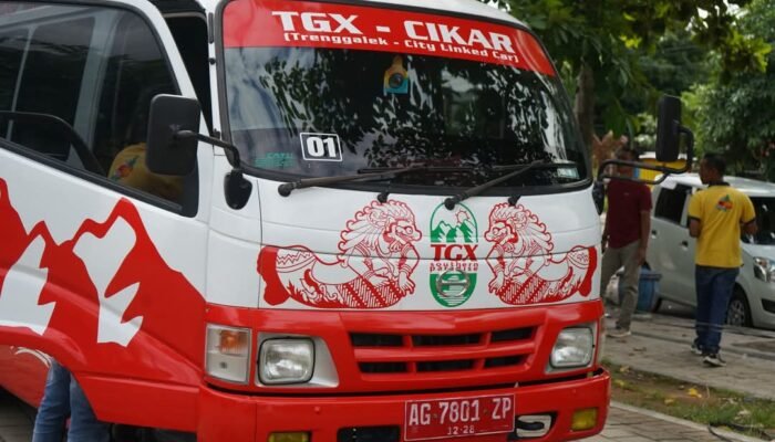 Uji Coba Mobil TGX-CIKAR, Pasar Pon Pantai Prigi 360 PP