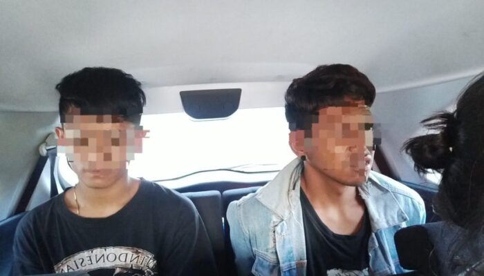 pelaku begal motor diamankan polisi.