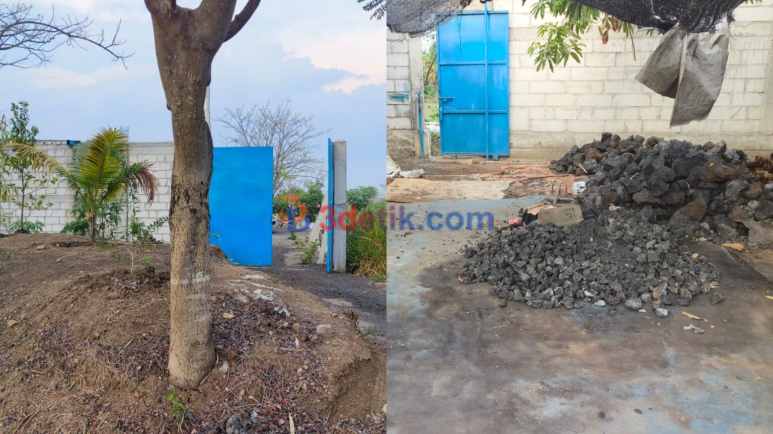 Tidak memiliki legalitas: salah satu pabrik berproduksi bahan dasar timah bekas aki dan aluminium di Mojokerto tidak kantongi perizinan [3detik.com].