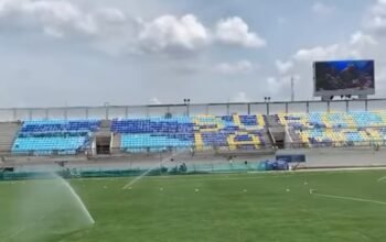 kondisi stadion surajaya setelah pembangunan. [3detik.com]