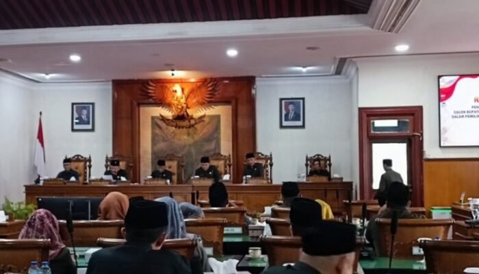 Paripurna DPRD Tulungagung, Mengumumkan Penetapan Bupati Dan Wakil Bupati Terpilih