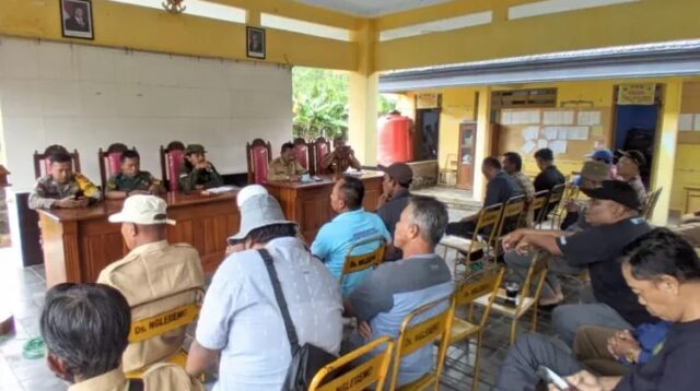 Inspektorat mengurungkan niat untuk melakukan audit pemerintahan desa (pemdes) Nglebeng, Kecamatan Panggul.