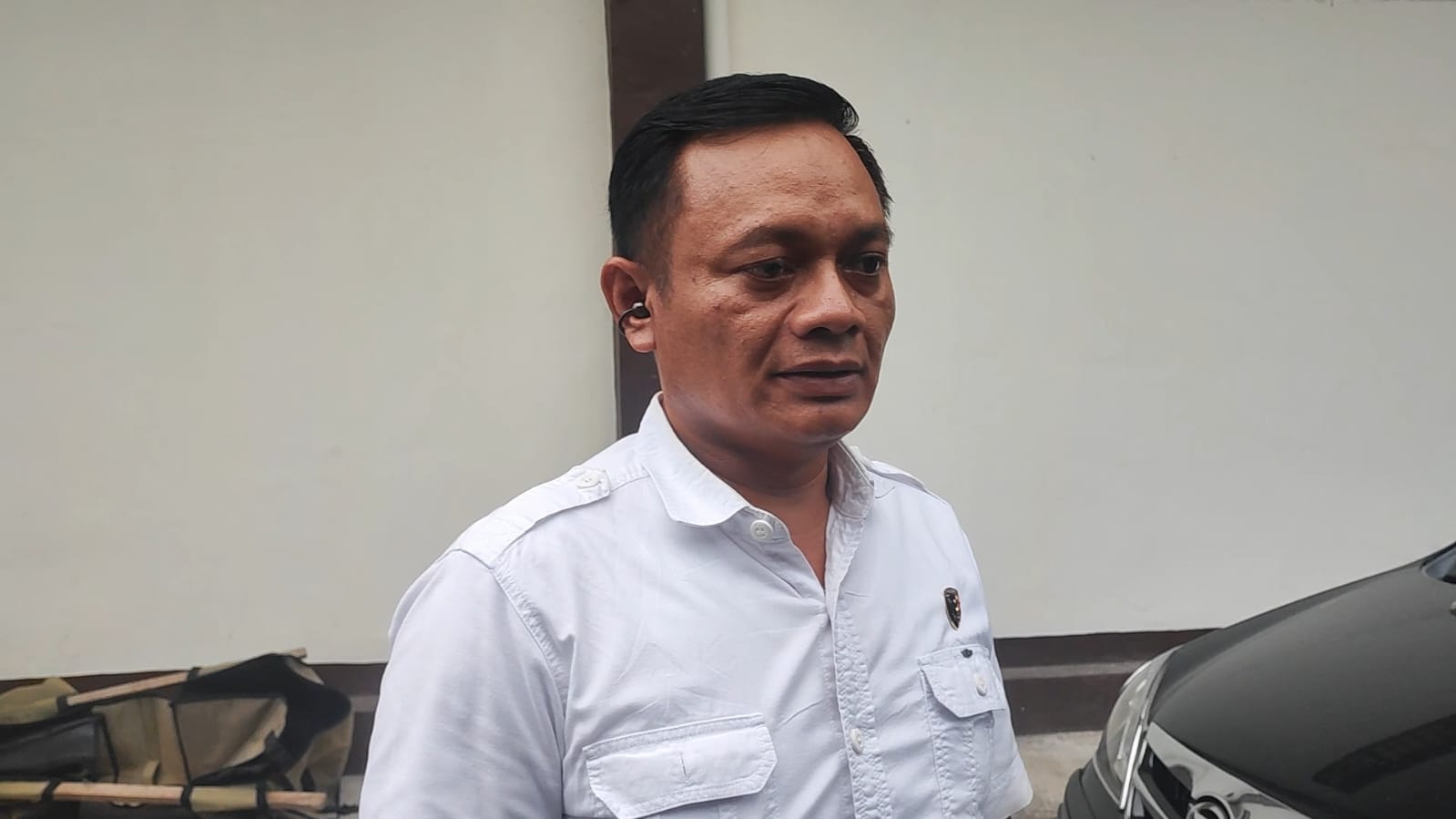 Polres Trenggalek memeriksa dugaan tindak pidana korupsi (tipikor) di Pemerintah Desa (Pemdes) Nglebeng.