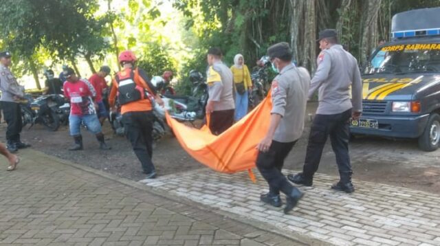 warga Kelurahan Kelutan, Kecamatan Trenggalek, meninggal dunia (MD) usai tiga hari dinyatakan hilang.