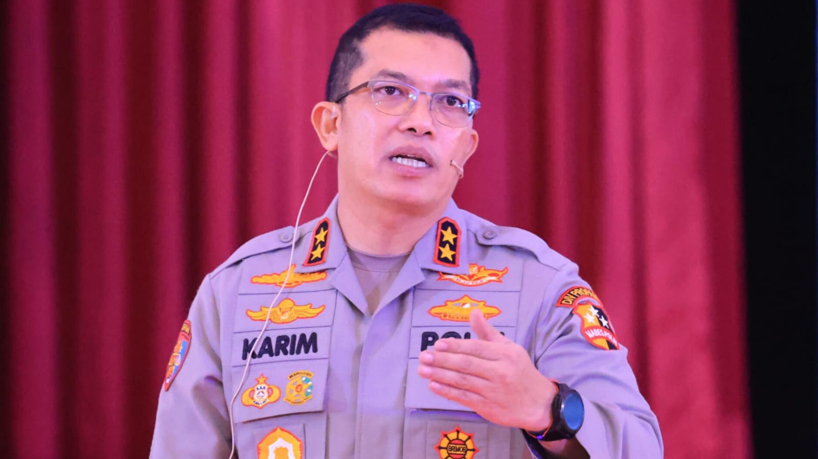 Kadiv Propam Polri, Irjen Pol Abdul Karim. [3detik.com]