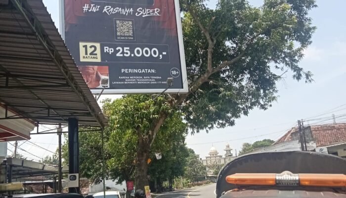 Teguran Tertulis, Gabungan OPD Teknisi Tindak Tegas Papan Reklame Bodong