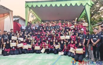 siswa siswi MAN 1 Gresik sambet juara PORSENI 2025. [3detik.com]