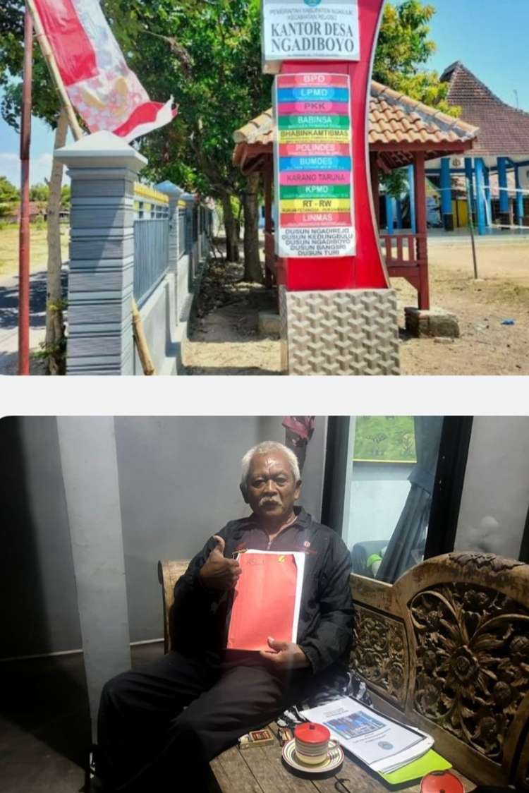 Mbah Wiji laporkan dugaan penyelewengan kades Ngadiboyo