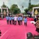 Hari Pendidikan Nasional, SMP 2 Tulungagung Gelar Tari Nusantara di Taman Nol