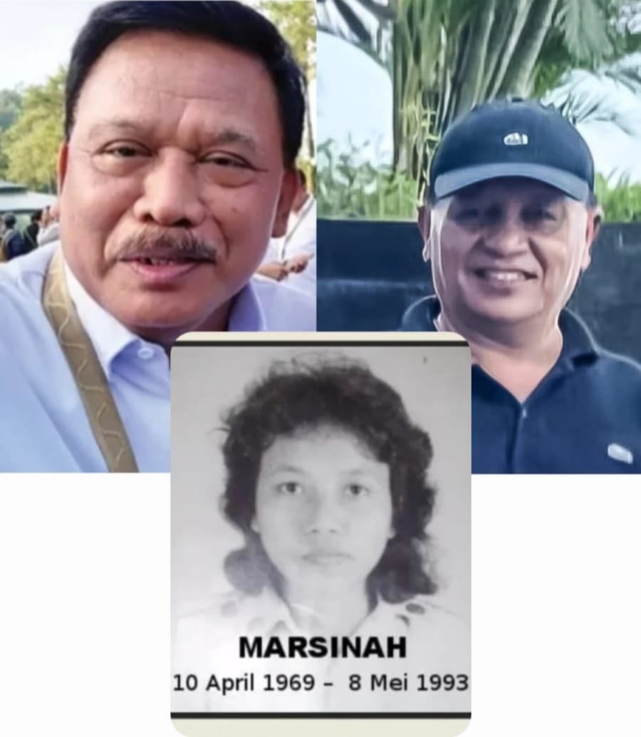 Bupati Nganjuk Kang Marhaen, Direktur LKHPI DR Wahju Prijo Djatmiko (insert Marsinah)