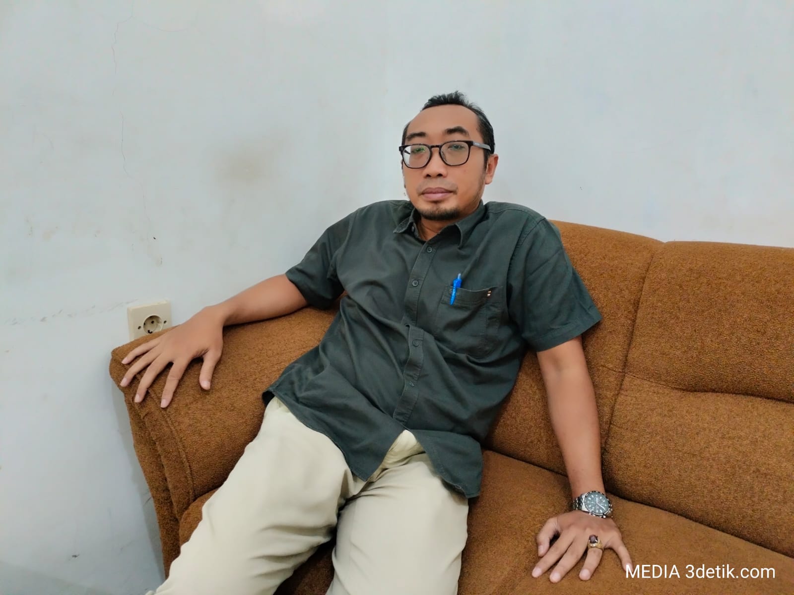 Kabid Pemdes DPMD Tulungagung Wahyu Yuniarko