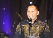Wakil Bupati Tulungagung H. Ahmad Baharudin S.M., menghadiri sekaligus menyaksikan langsung pertunjukan Mataraman Concert Orkestra