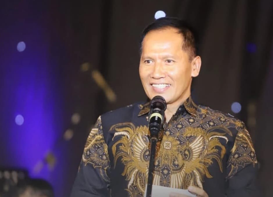Wakil Bupati Tulungagung H. Ahmad Baharudin S.M., menghadiri sekaligus menyaksikan langsung pertunjukan Mataraman Concert Orkestra