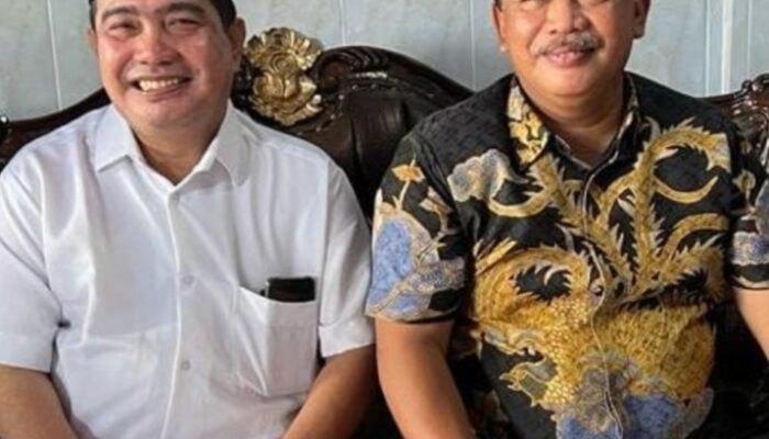 Ahmad Rofiq SH MH dan kang Marhaen Djumadi (bupati Nganjuk)
