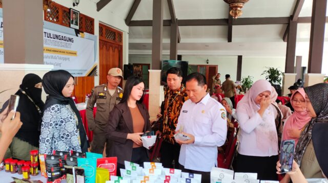 Wakil Bupati Tulungagung, Ahmad Baharudin, SM, menghadiri dan membuka acara KOPDAR 5 Wirausaha Muda Tulungagung