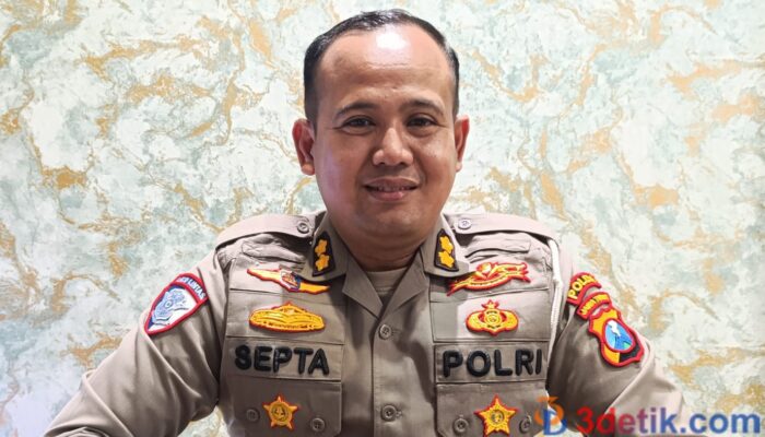 AKBP Septa Firmansyah, Kasubdit Gakkum Ditlantas Polda Jatim. [3detik.com]