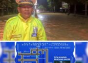 Jalur Nasional Trenggalek tepatnya di Jalan Raya Soekarno-Hatta terendam banjir