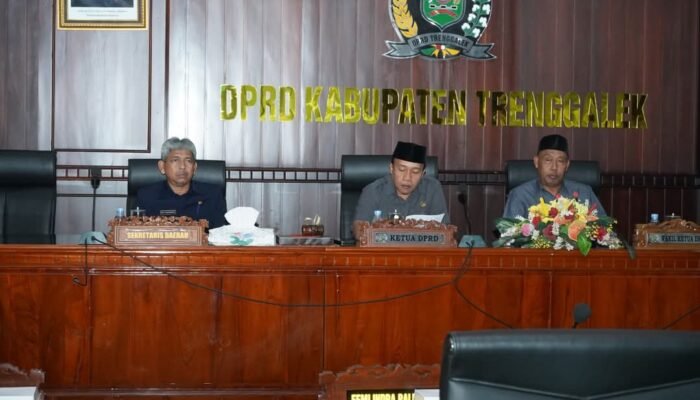 Paripurna DPRD Trenggalek, Jawaban Pandangan Umum Fraksi Terkait Ranperda Pembentukan Susunan Perangkat Daerah