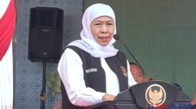 Gubernur Jatim Khofifah Indar Parawansa. [3detik.com]