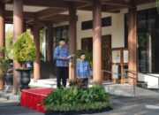 Dalam peringatan hari lahirnya Pancasila, 1 Juni 2025 di halaman Sekretariat Daerah, Kabupaten Trenggalek