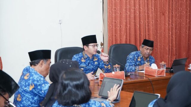 Bupati Trenggalek, Mochamad Nur Arifin kumpulkan jajaran terkait untuk membahas penanganan pasca bencana
