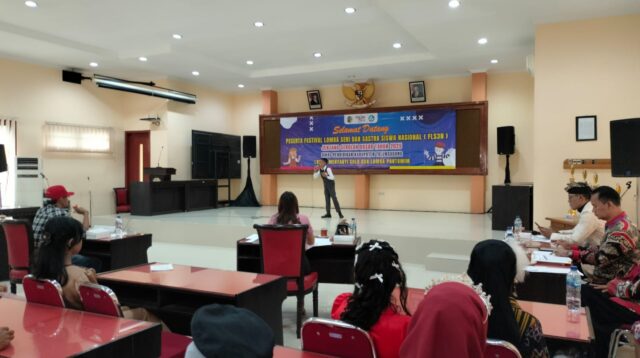 Dinas Pendidikan (Disdik) Kabupaten Tulungagung kembali menginisiasi Festival Lomba Seni dan Sastra Siswa Nasional (FLS3N) 2025