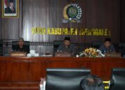 Paripurna membahas pandangan umum fraksi-fraksi atas nota penjelasan Ranperda LKPJ Bupati APBD 2024 dan RPJMD Kabupaten Trenggalek 2025-2029