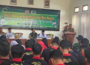 Wakil Bupati Tulungagung Ahmad Baharudin, menghadiri diklat Wawasan Kebangsaan dan Bela Negara bagi Guru anggota PGRI Tulungagung