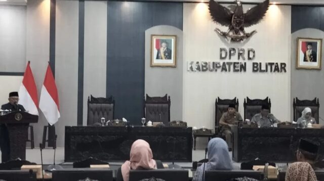Rapat Paripurna DPRD Kabupaten Blitar