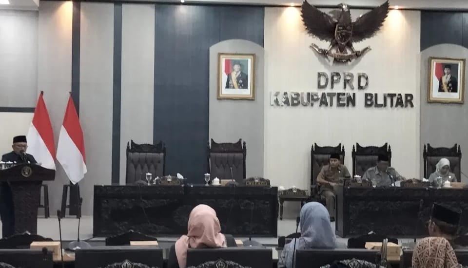 Rapat Paripurna DPRD Kabupaten Blitar