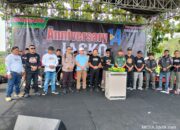 Anniversary Jacko ke-14, yang digelar di lapangan desa Pulotondo, Kecamatan Ngunut, Kabupaten Tulungagung yang dihadiri Ratusan penggemar motor RX King