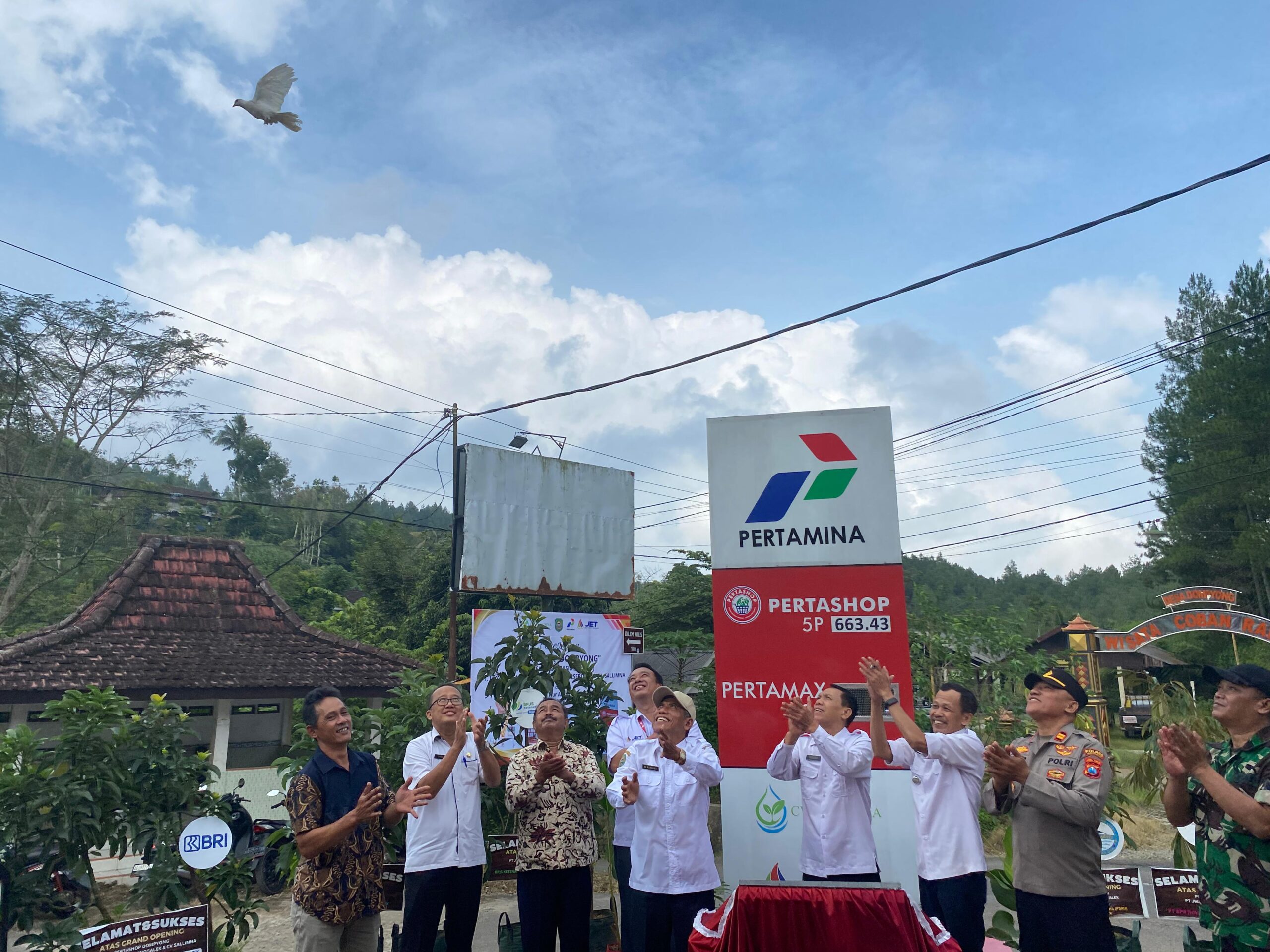 PT JET (Perseroda) dan CV Sallimna saling berkomitmen membangun Pertamina Shop (Pertashop) di Desa Dompyong
