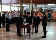 Pengambilan Sumpah/Janji Jabatan Pimpinan Tinggi Pratama (JPTP) di lingkungan Pemerintah Kabupaten Tulungagung Sebanyak 17 Pejabat