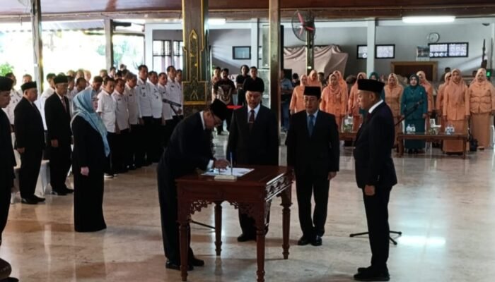 Bupati Tulungagung Gatut Sunu Wibowo, Melantik 17 Pejabat Pimpinan Tinggi Pratama