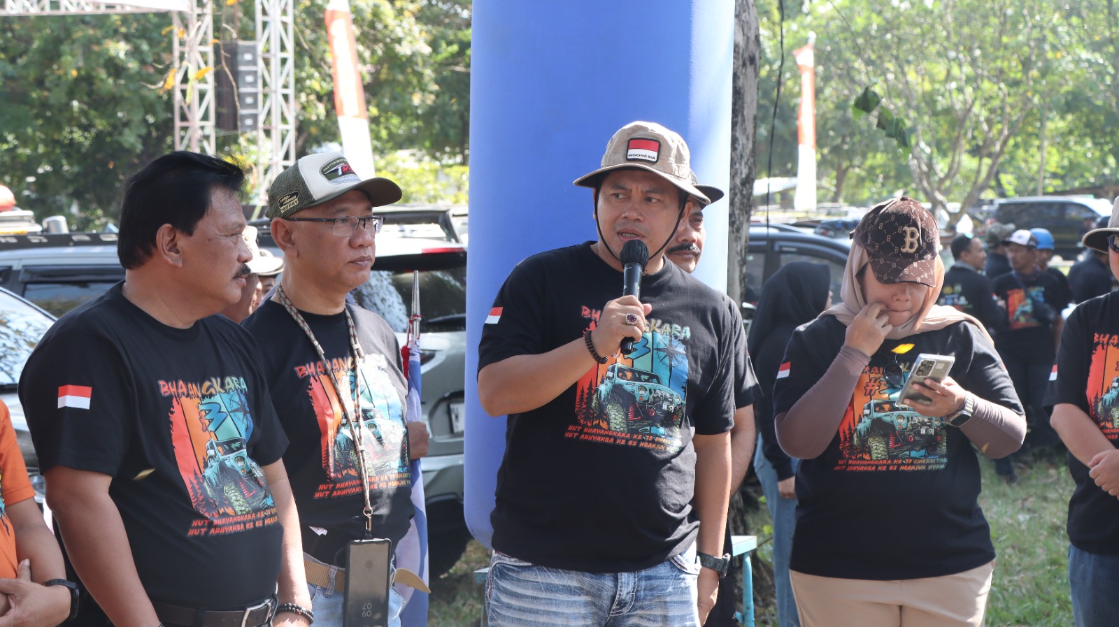 Adventure Offroad Bhayangkara ke-3 Tahun 2025 yang digelar Polres Nganjuk bersama Kejaksaan Negeri Nganjuk