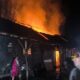 Pabrik pemroduksi tahu di Desa Nglongsor, Kecamatan Tugu, Kabupaten Trenggalek, ludes terbakar