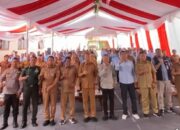 Bupati Tulungagung H. Gatut Sunu Wibowo, S.E., M.E., didampingi oleh Kepala Dinas (Kadin) Pertanian bersama jajaran Forkopimda, Sarasehan Petani di Desa Kendal dengan tema “Petani Hebat, Negeri Kuat