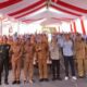 Bupati Tulungagung H. Gatut Sunu Wibowo, S.E., M.E., didampingi oleh Kepala Dinas (Kadin) Pertanian bersama jajaran Forkopimda, Sarasehan Petani di Desa Kendal dengan tema “Petani Hebat, Negeri Kuat