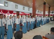 wakil bupati Trenggalek membuka pelatihan calon Paskibraka tingkat kabupaten Trenggalek tahun 2025