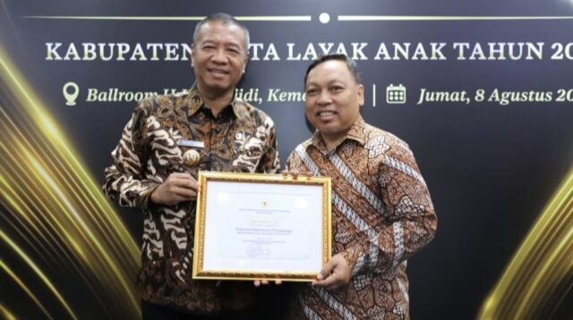 Pemerintah Kabupaten Tulungagung kembali memperoleh Prestasi dari Kementerian Pemberdayaan Perempuan dan Perlindungan Anak (PPPA) Republik Indonesia (RI)