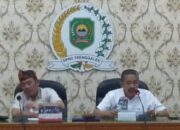 Ketua Komisi IV DPRD Trenggalek Sukarudin, menggelar rapat bersama sejumlah OPD mitra kerja