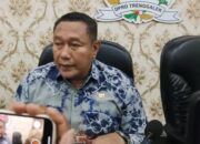 Ketua Komisi II DPRD Trenggalek Mugianto Rapat kerja membahas Kebijakan Umum Anggaran dan Prioritas Plafon Anggaran Sementara (KUA-PPAS)