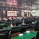 Sidang Paripurna DPRD Trenggalek, Bupati Mochamad Nur Arifin dan seluruh peserta sidang terlihat sangat khidmad mendengarkan pidato arah kebijakan Presiden Prabowo