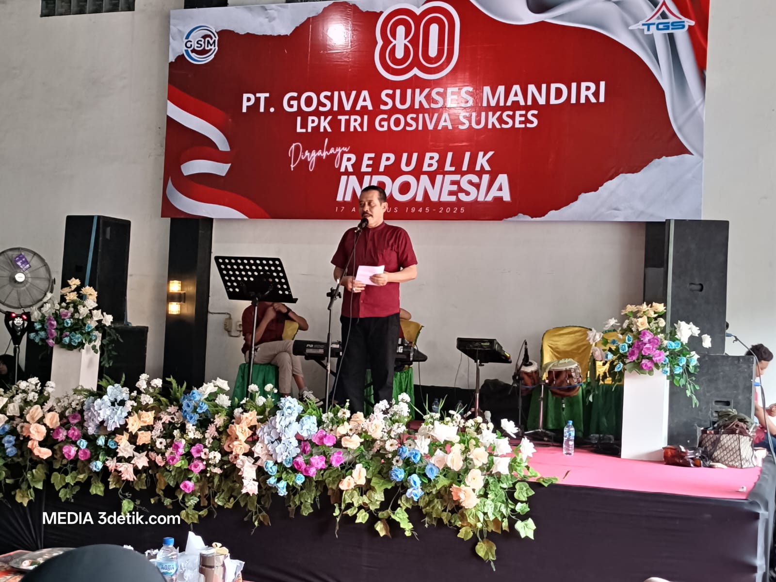 Kepala Dinas Tenaga Kerja dan Transmigrasi Tulungagung, Agus Susanto, yang hadir mewakili Bupati Tulungagung