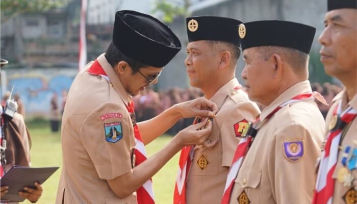 Wabup Trenggalek Lantik 319 Pramuka Siaga Garuda Hingga Penganugerahan Lencana Panca Warsa