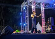 Penampilan Shinta Gisul Gebyar Ekraf HUT ke-80 RI dan Hari Jadi ke-831 Trenggalek terpaksa dihentikan di pertengahan mencegah Kericuhan